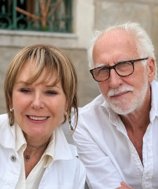 Geri and Phil, your hosts at Comporta Village House